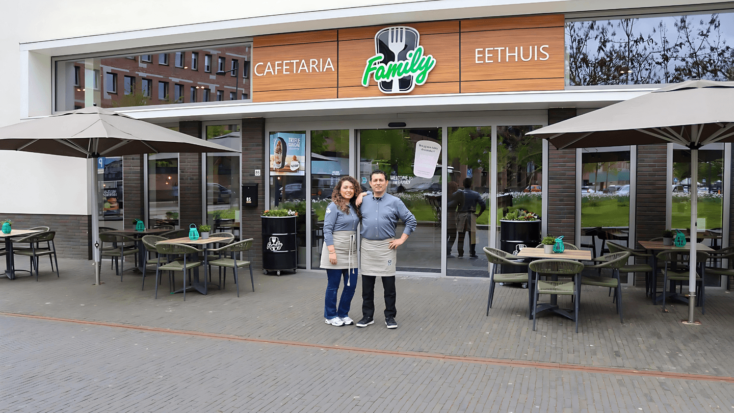 family eethuis voor een heerlijke lunch of diner